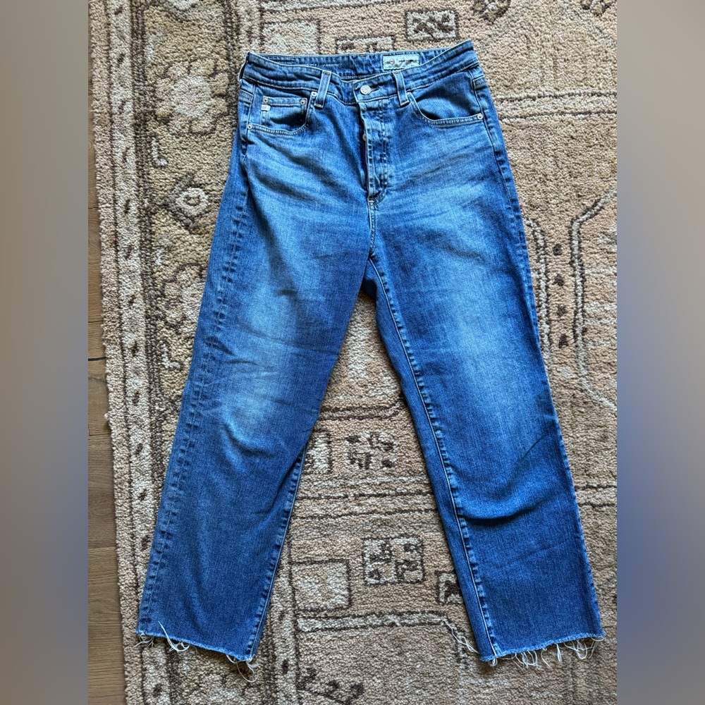 AG Jeans Alexxis Crop High-Rise Vintage Fit